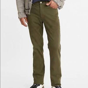 Levi’s slim fit burnt Olive 511 size 16 regular slightly tapered leg jeans new